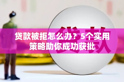 青羊贷款被拒怎么办？5个实用策略助你成功获批