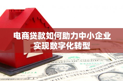 青羊电商贷款如何助力中小企业实现数字化转型