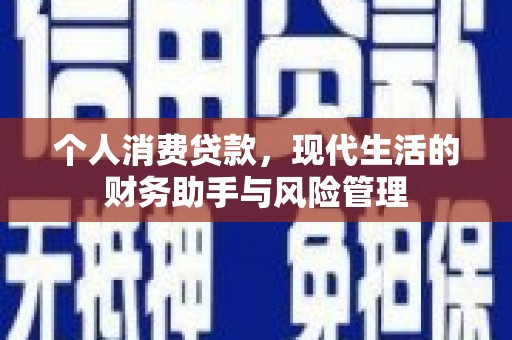 青羊个人消费贷款，现代生活的财务助手与风险管理