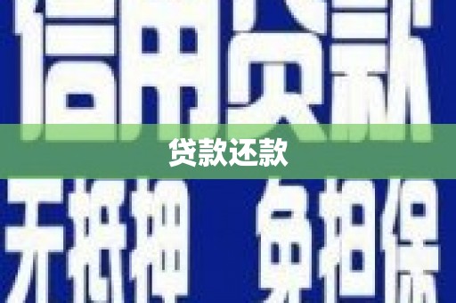 青羊贷款还款