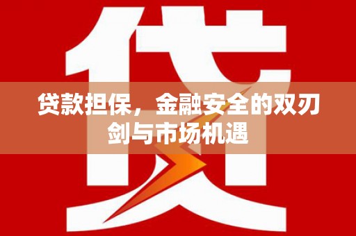 青羊贷款担保，金融安全的双刃剑与市场机遇