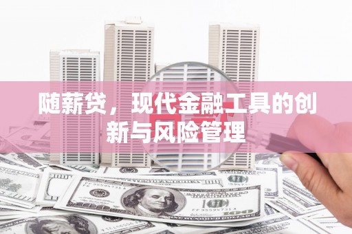 青羊随薪贷，现代金融工具的创新与风险管理