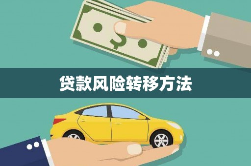 青羊贷款风险转移方法