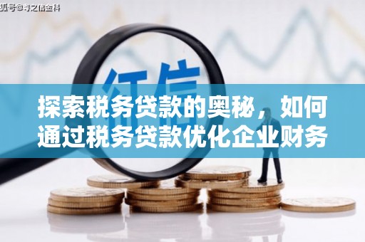 青羊探索税务贷款的奥秘，如何通过税务贷款优化企业财务