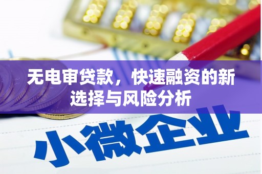青羊无电审贷款，快速融资的新选择与风险分析
