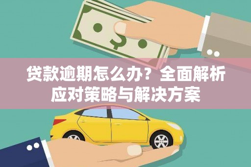 青羊贷款逾期怎么办？全面解析应对策略与解决方案