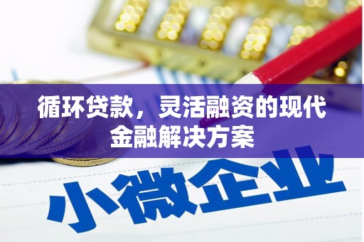 青羊循环贷款，灵活融资的现代金融解决方案