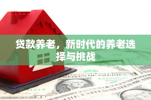 青羊贷款养老，新时代的养老选择与挑战
