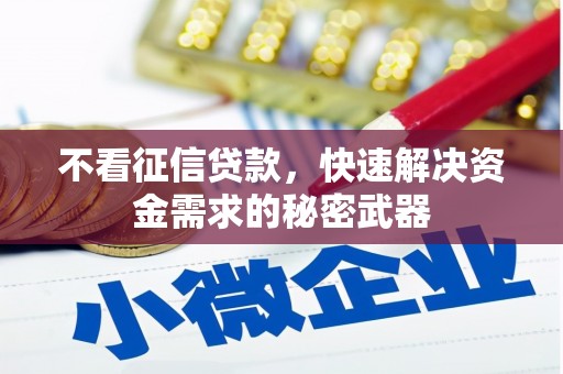 青羊不看征信贷款，快速解决资金需求的秘密武器