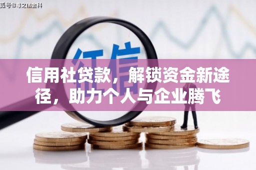 青羊信用社贷款，解锁资金新途径，助力个人与企业腾飞