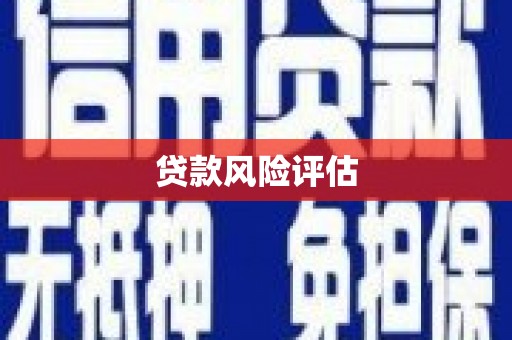青羊贷款风险评估
