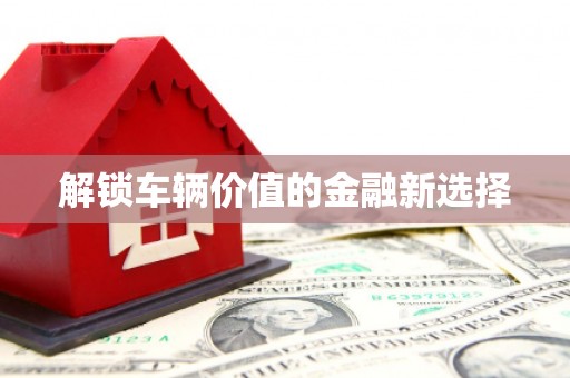 青羊解锁车辆价值的金融新选择