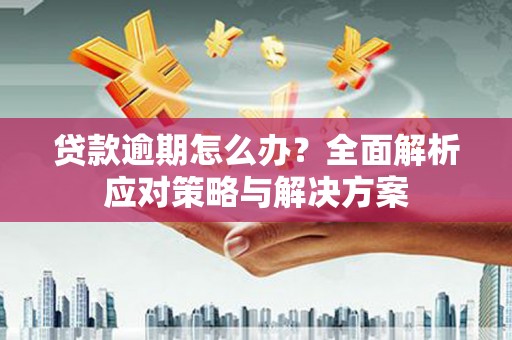 青羊贷款逾期怎么办？全面解析应对策略与解决方案